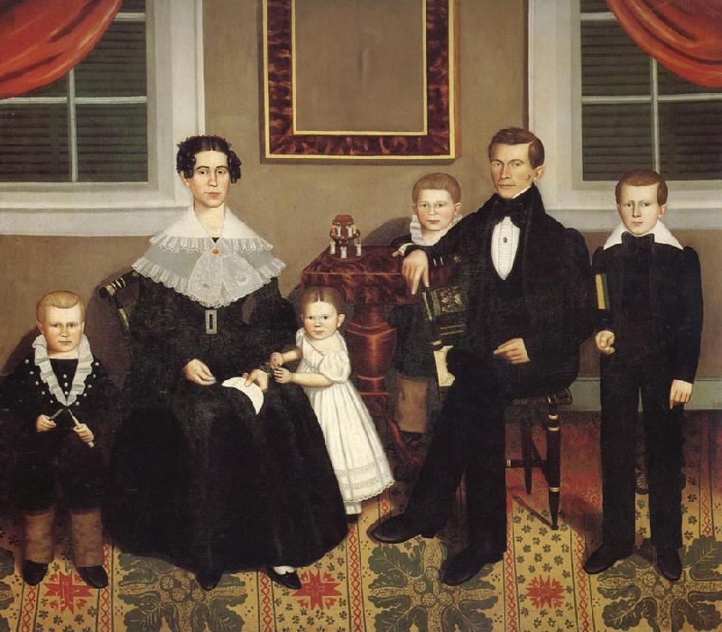Erastus Salisbury Field Joseph Moore and His Family Germany oil painting art
